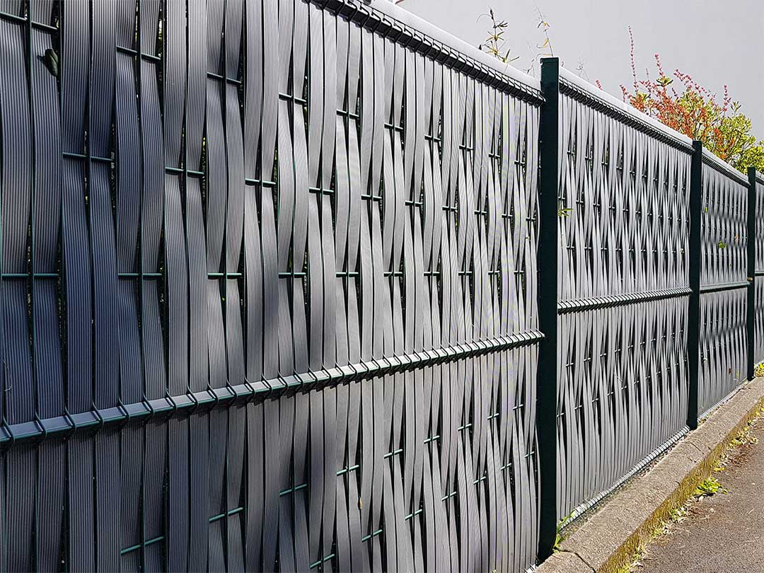 Panneau clôture grillage rigide H1,50m RAL 6005
