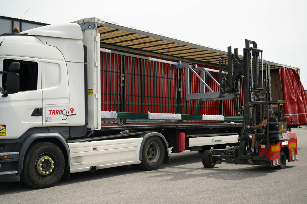 Transport portail industriel